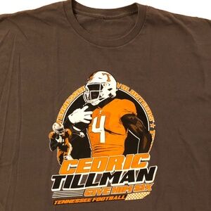 Cedric Tillman University of TN Football T-shirt Men’s XL (read) Cotton Blend